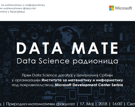 Prvi Data Science događaj u Centralnoj Srbiji